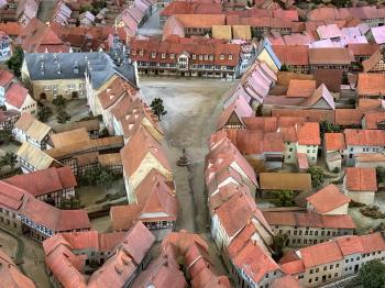Historisches Stadtmodell (Ansicht 1740) (Arnstadt)